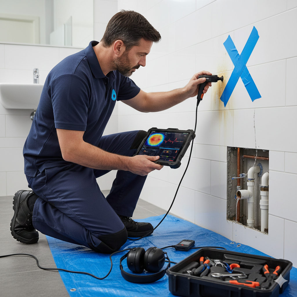 su kaçağı tespşiti